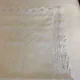 JM monogram pillow taie