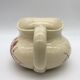 Toilet broc shaped "chubby" earthenware of Gien model ETE, gold medal