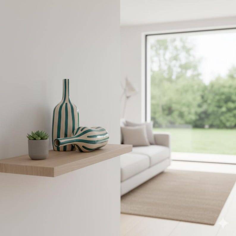 Handmade ceramic vase