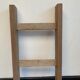 Wooden farm ladder