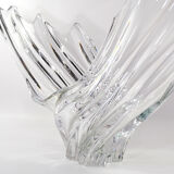 Vannes france art crystal vase