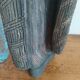 Raku vase scarifié