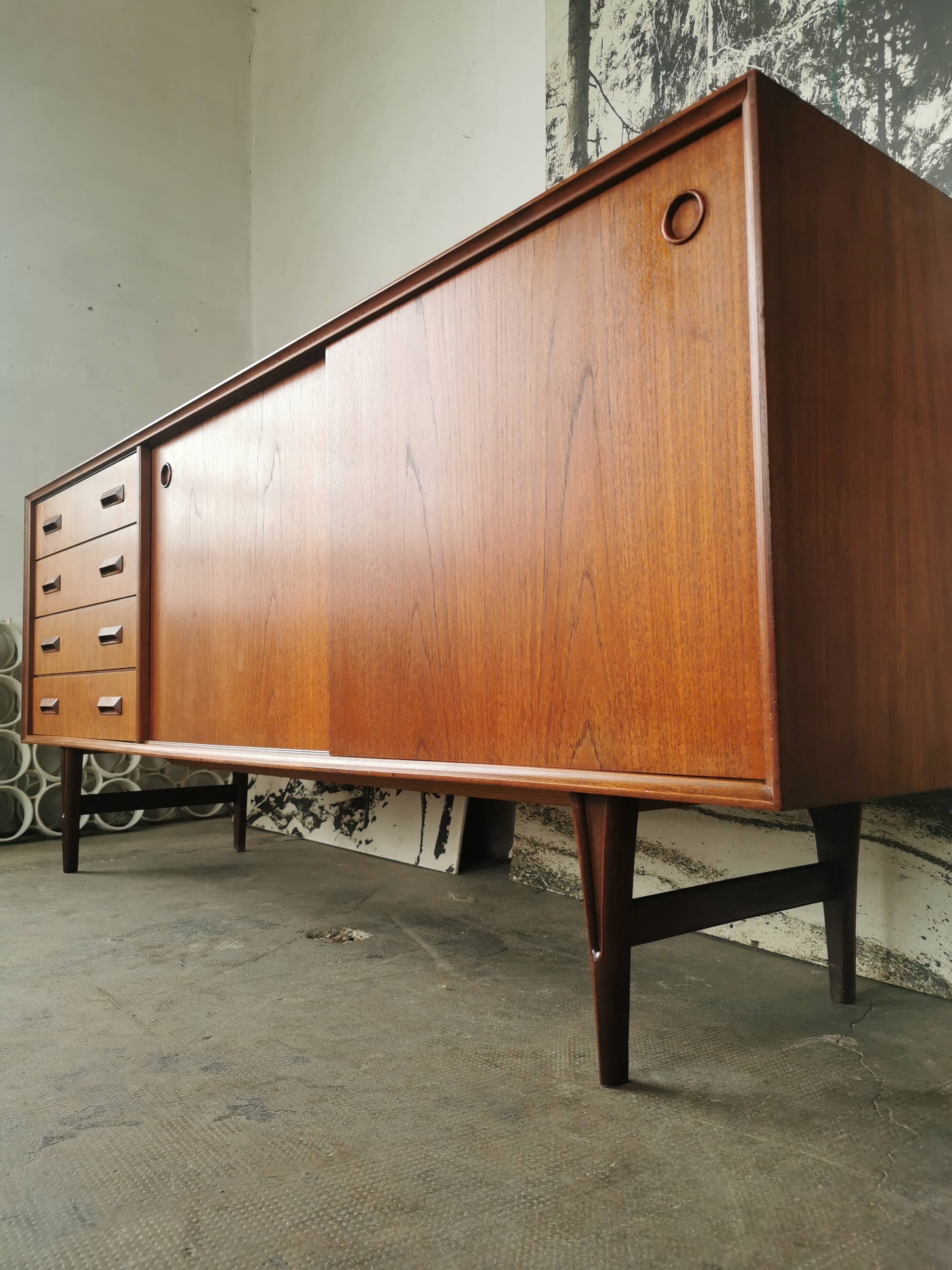 Scandinavian teak sideboard