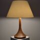 Lampe de table vintage danoise des années 50 scandinave