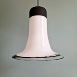 Large glass pendant light, Peill & Putzler, 1970s