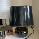 Lampe noire en céramique max idlas