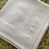 Nappe satinée  blanche