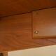 Oak desk, Italian design, 1970s, manufactured in Italy