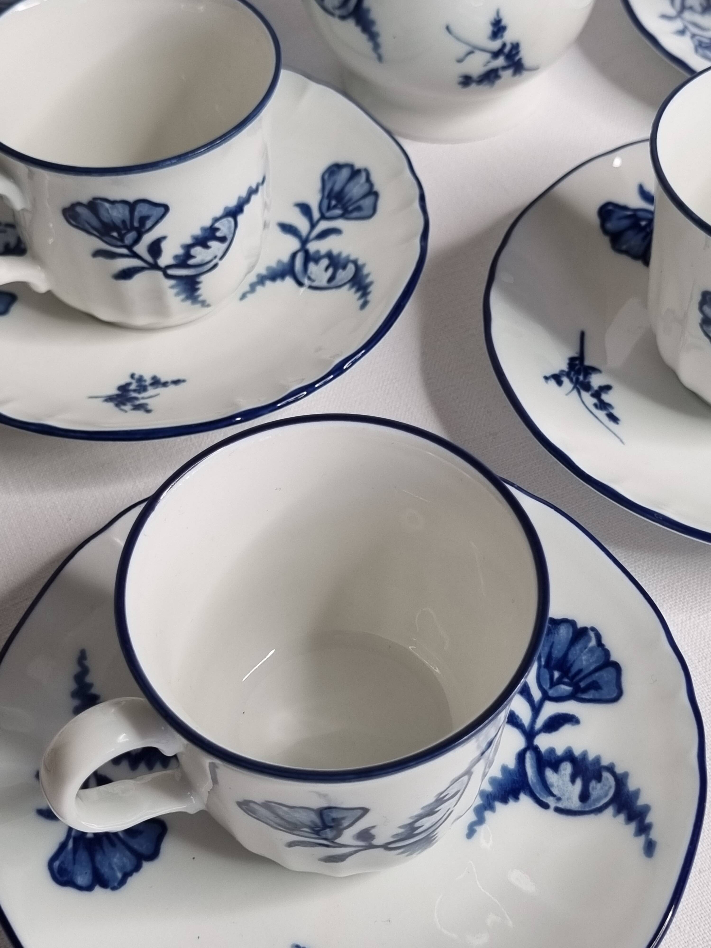 “Richard Ginori” porcelain coffee service, Italy