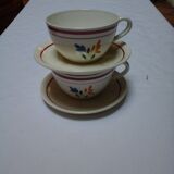 2 Jeannette / Gien cups