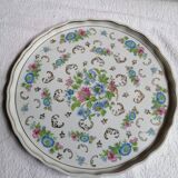 Serving dish in limoges porcelain