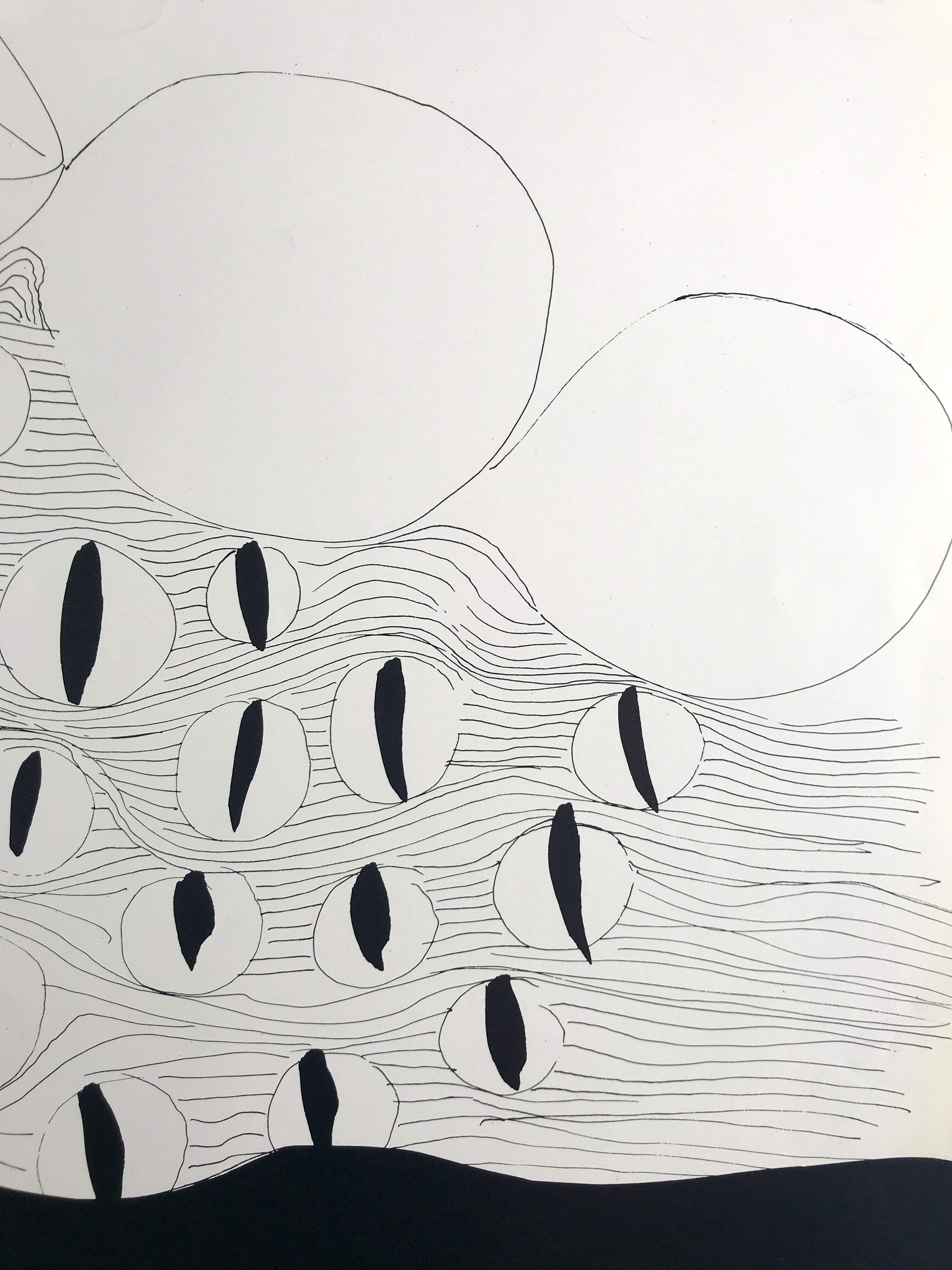 Original silkscreen poster by alberto guzman, galerie attali, 1975