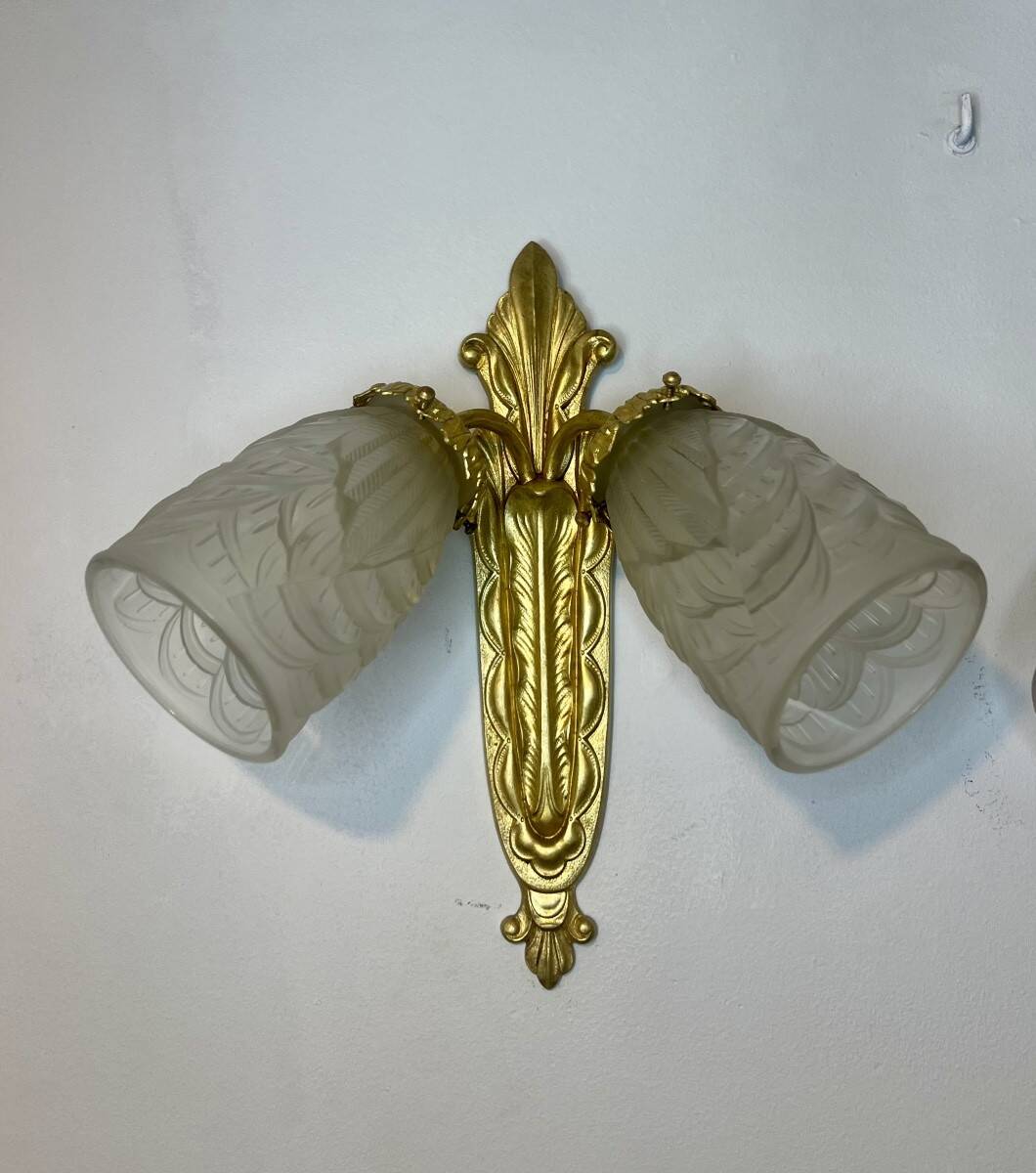 Paire d’appliques art déco