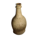 Decorative vase in beige ceramic