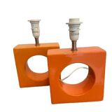 Pair of lamp bases