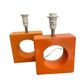 Paire de pied de lampes