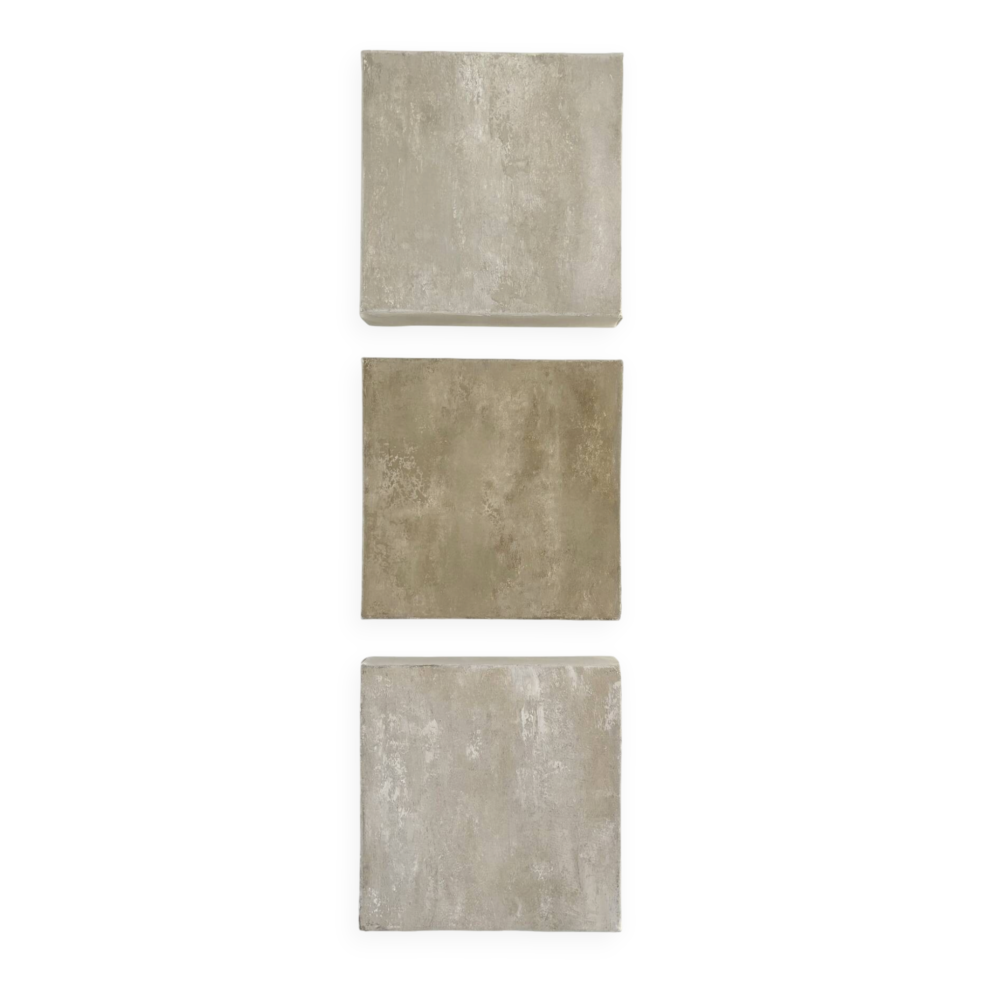 Triptych oil on canvas