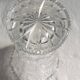 Bohemian crystal vase
