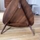 Organic Walnut Coffee Table - Mid-Century Modern Style
