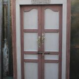 Indian door in old teak