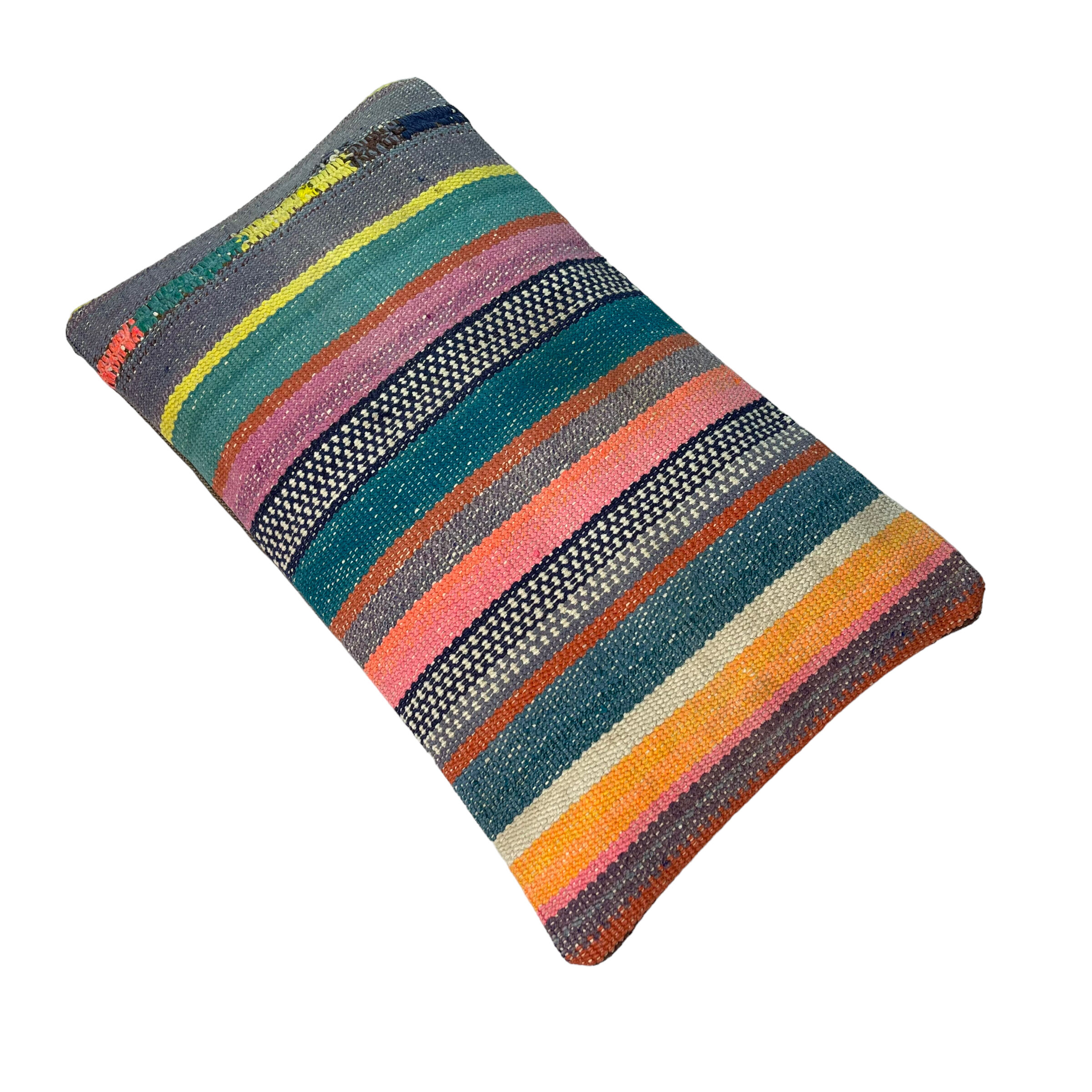 Vintage turkish kilim cushion cover 30x50cm