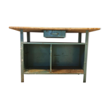 Wood and metal workbench