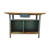 Wood and metal workbench