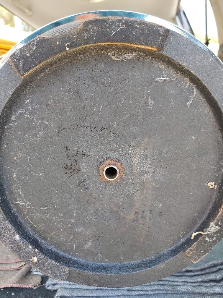 Vintage Sputnik chrome metal lamp 70s