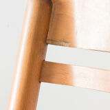 Chair made of wood and rope