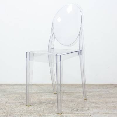 Chaise transparente Victoria Ghost de chez Kartell
