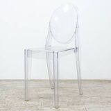 Chaise transparente Victoria Ghost de chez Kartell