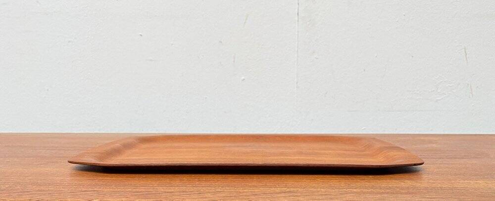 Scandinavian teak plateau from the mid-century, 1960s.