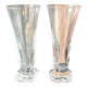 Paire verres pastis anciens marque de dosage art déco