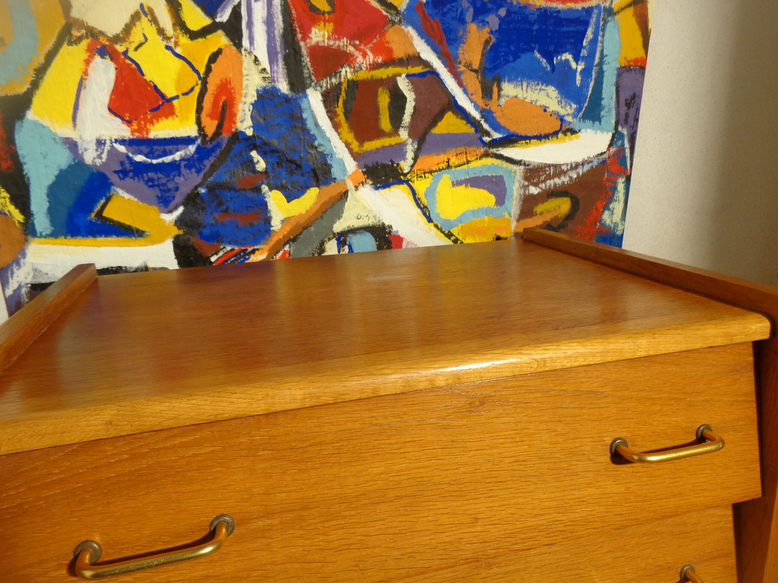 Vintage 1960s light wood clothing