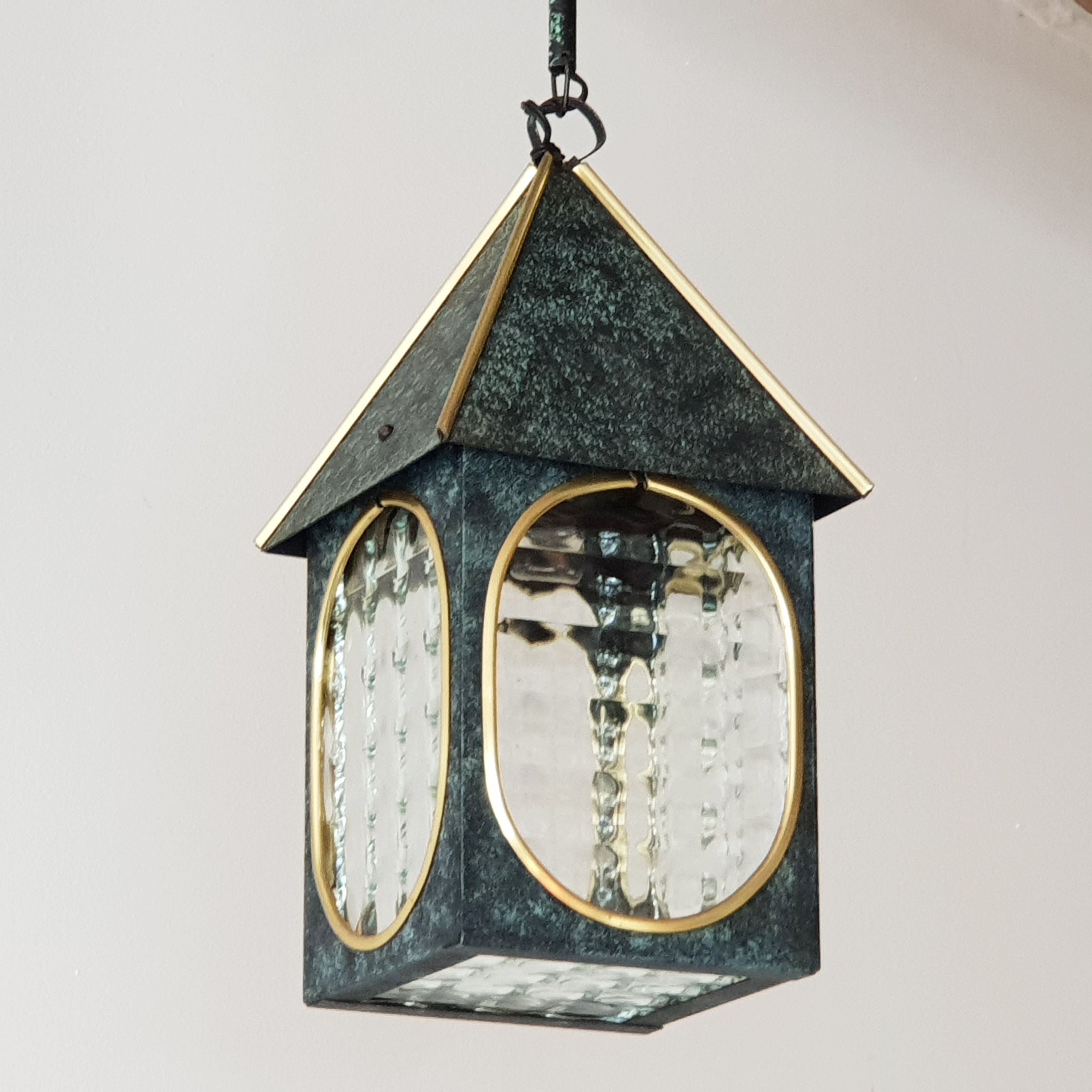 1950 vintage lantern suspension