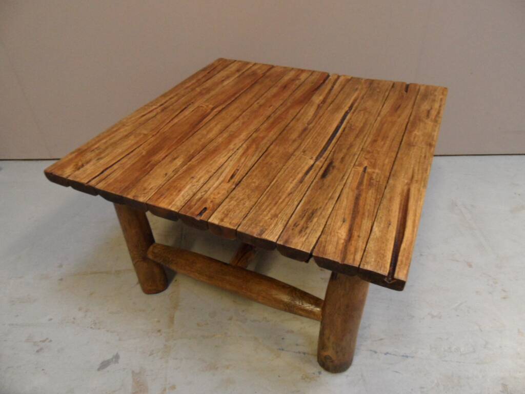 Vintage wooden coffee table 1960's