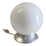 Opaline globe ceiling/wall light - mid. 20th century