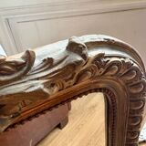 Antique gilded mirror