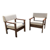 Pair of Scandinavian armchairs