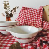 Breakfast bowls with handles