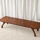 Don S. Shoemaker cocobolo parquet coffee table for Señal S.A., Mexico 1960s