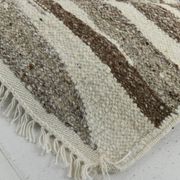 Vintage Ethnic Striped Kilim Runner Rug, 79x356Cm