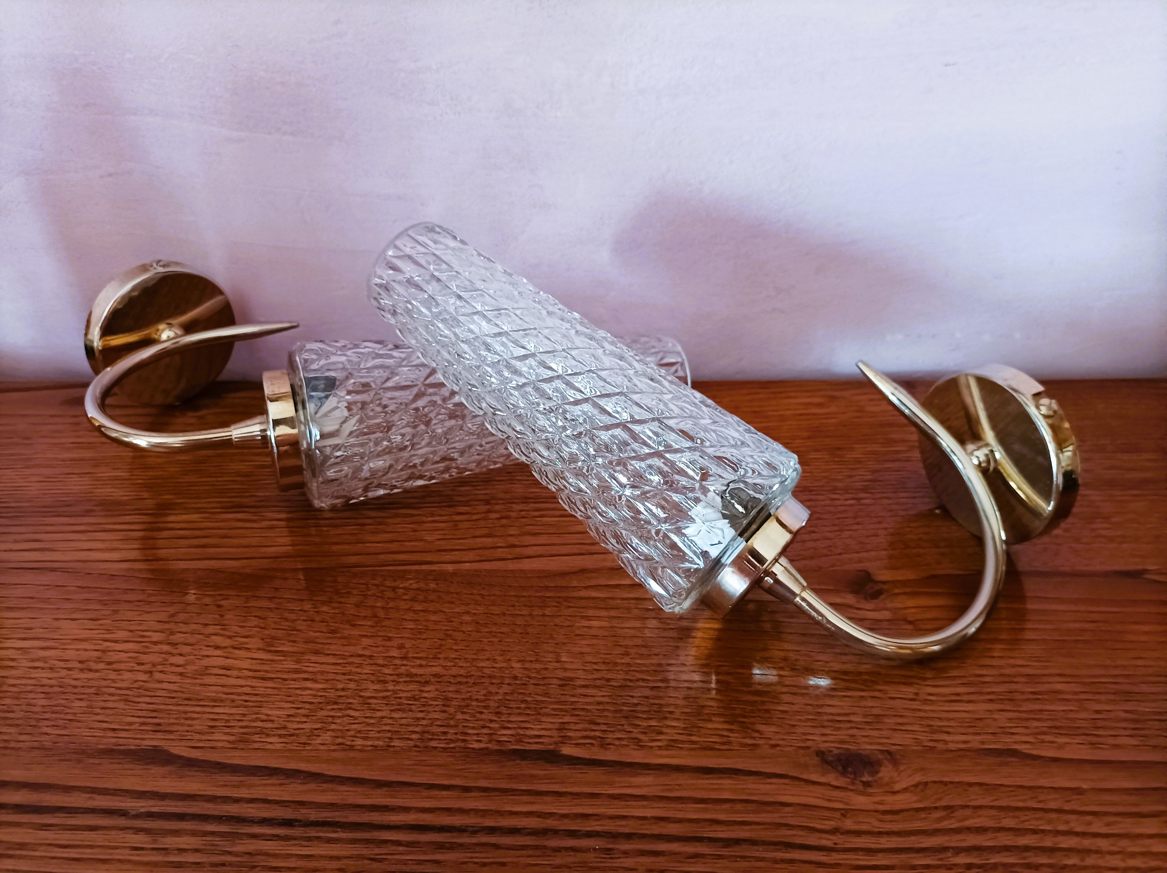 Conical sconical sconces 70s