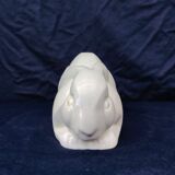 Cracked earthenware rabbit, Lemanceau, Saint Clément