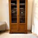 Vitrine en bois vintage / armoire