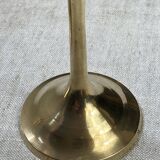 Calices, verre à pied en laiton gravés