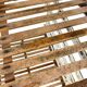 Vintage industrial cart / multi-level display / shelf on wheels