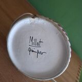 Quimper ceramic lamp base, Millot
