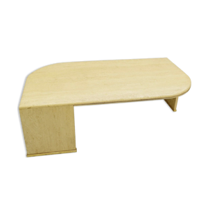 table basse en travertin