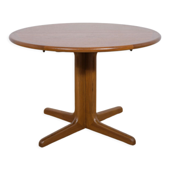 Table à manger extensible en teck danois, années 1960